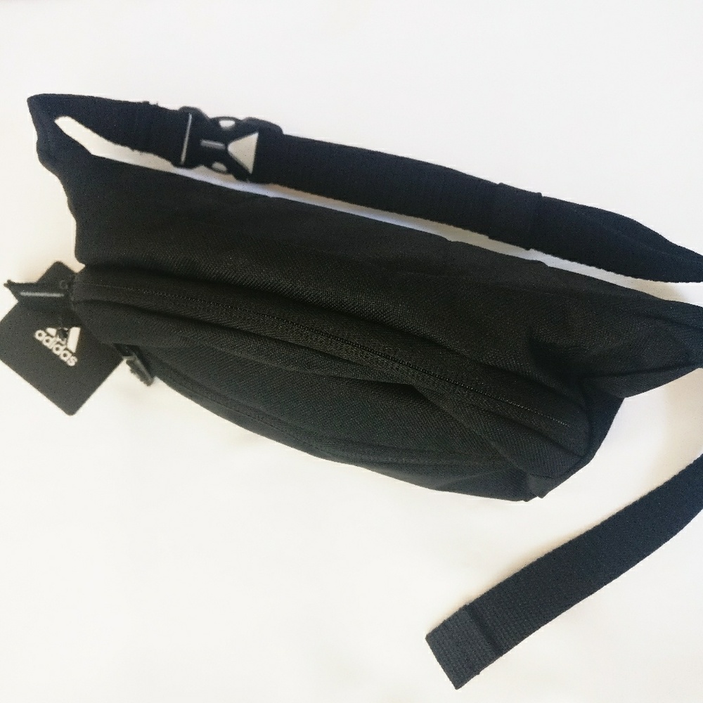 Adidas Waist Pack Rand II Black and Gray //Unisex - Picture 2 of 5